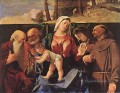 Virgen y el Niño con los Santos Renacimiento Lorenzo Lotto